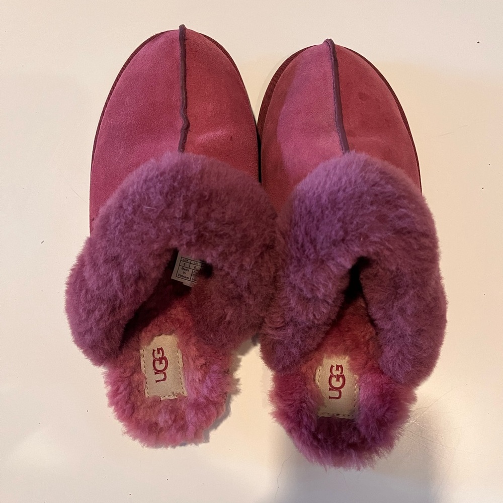 UGG Scuffette II Fuchsia Hot Pink W8